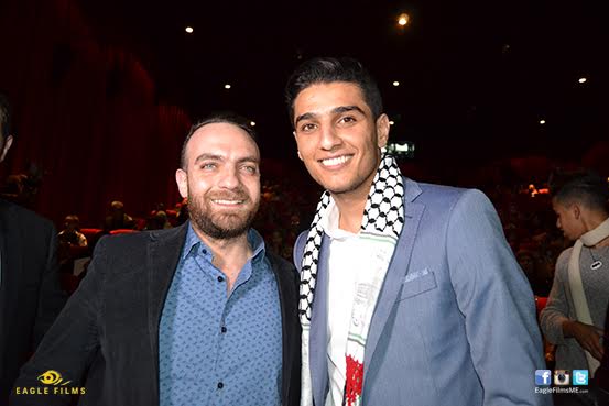 Mohammad Assaf in Saida for the launch of Ya Tayr el Tayer surrounded by a massive number of fans
